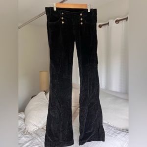 Citizens of Humanity Velvet Low rise boot cut pants Size 28